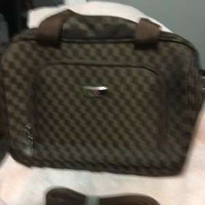 Checkered Travel Bag NWOT by Hilfiger